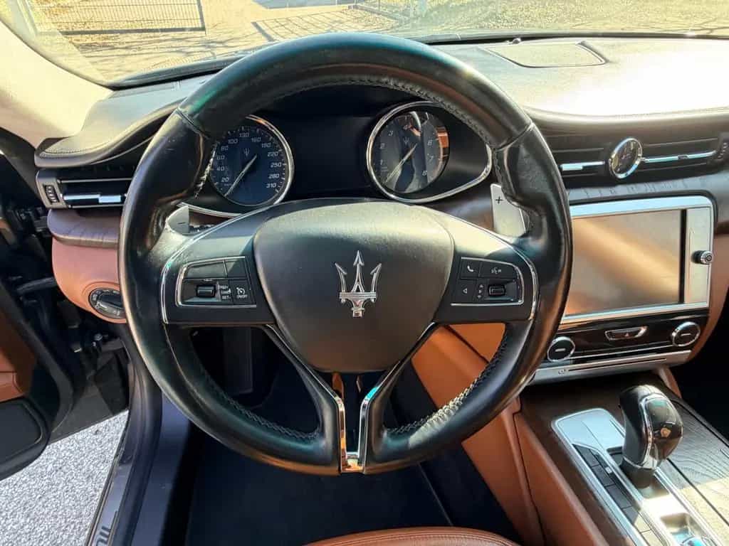 Maserati Quattroporte S Grau/Cognac 1J.GARANTIE!! 06/2015-photo-7