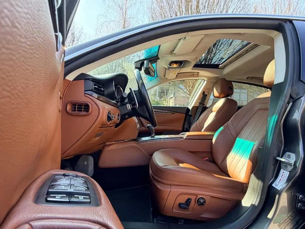 Maserati Quattroporte S Grau/Cognac 1J.GARANTIE!! 06/2015-photo-8
