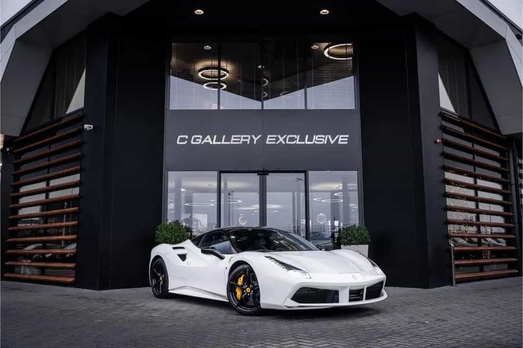 Ferrari 488 GTB 3.9 HELE - Bianco Avus | Carbon | Lift | 03/2017-photo-0