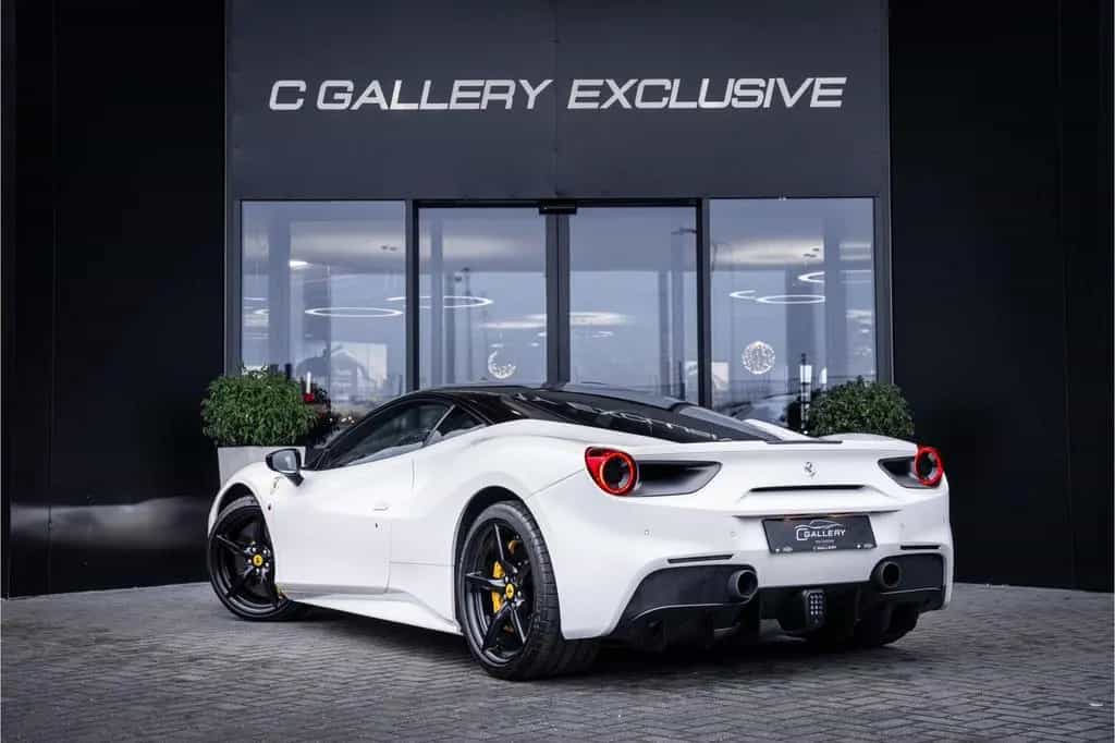 Ferrari 488 GTB 3.9 HELE - Bianco Avus | Carbon | Lift | 03/2017-photo-4