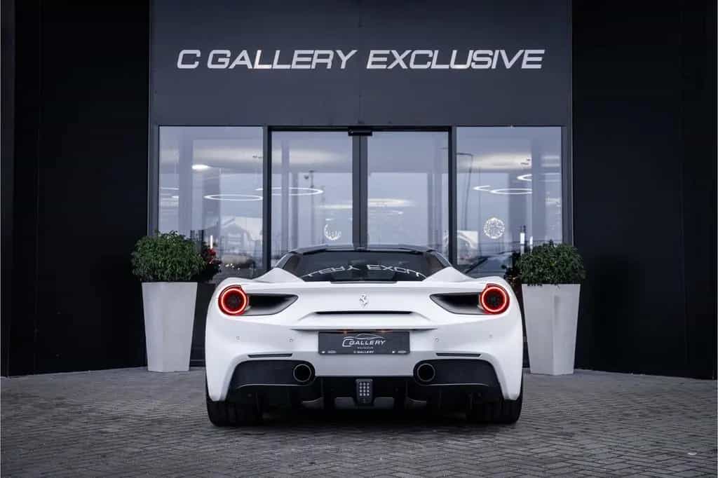 Ferrari 488 GTB 3.9 HELE - Bianco Avus | Carbon | Lift | 03/2017-photo-5