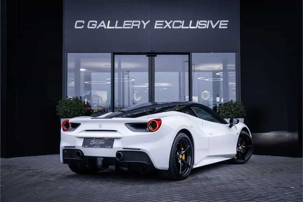 Ferrari 488 GTB 3.9 HELE - Bianco Avus | Carbon | Lift | 03/2017-photo-6