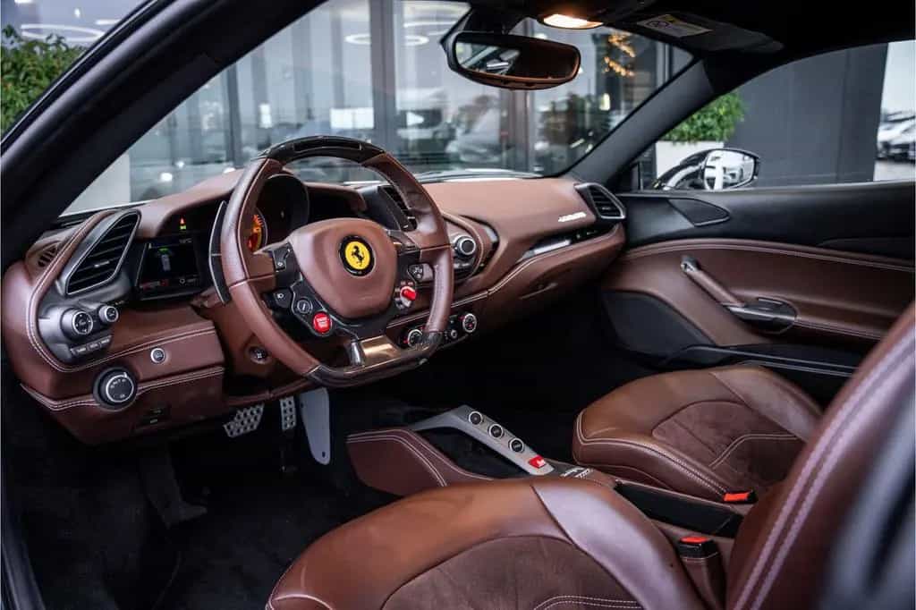 Ferrari 488 GTB 3.9 HELE - Bianco Avus | Carbon | Lift | 03/2017-photo-7