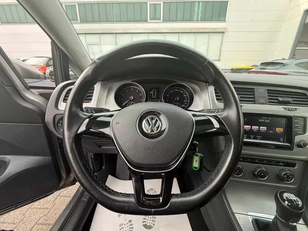 Volkswagen Golf VII PANO/TEILLEDER/KLIMA/PDC/SHZ/8FACH 05/2015-photo-12