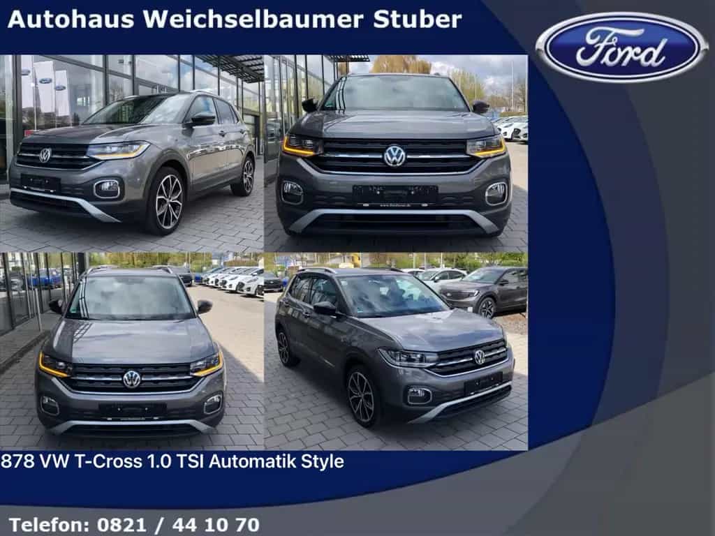 Volkswagen T-Cross 878 T-Cross 1.0 TSI Automatik Style 10/2019-photo-0