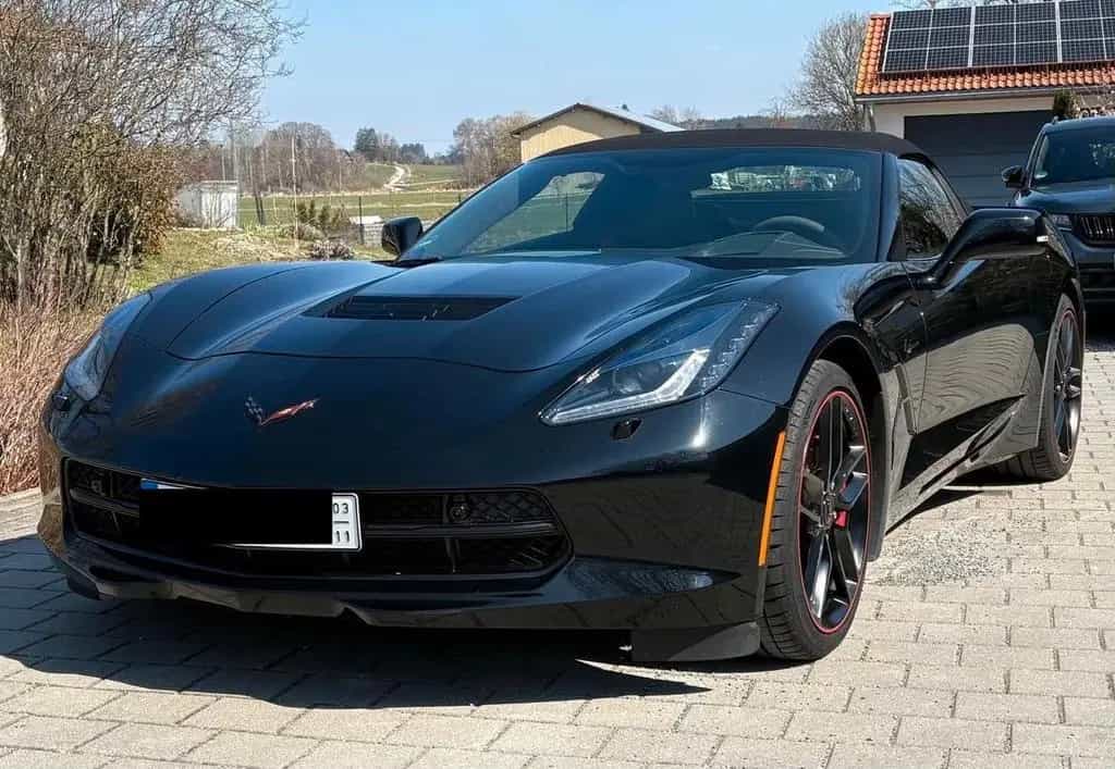 Corvette C7 6.2 V8 Stingray Cabrio Europa Z51 + 3LT + RED 03/2019-photo-0