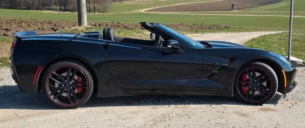 Corvette C7 6.2 V8 Stingray Cabrio Europa Z51 + 3LT + RED 03/2019-photo-3