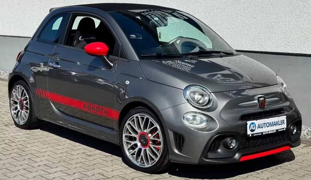 Abarth 595C Cabrio Sportpaket Klimaaut. PDC 07/2018-photo-1
