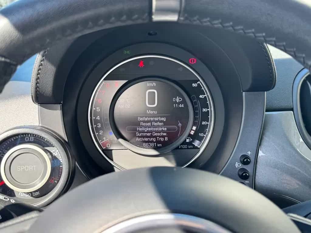Abarth 595C Cabrio Sportpaket Klimaaut. PDC 07/2018-photo-16
