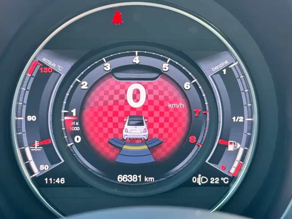 Abarth 595C Cabrio Sportpaket Klimaaut. PDC 07/2018-photo-19