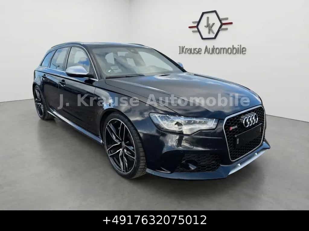 Audi RS6 Avant 4.0 TFSI Pano LED Keyl. 21Z 2.Hd 10/2013-photo-2