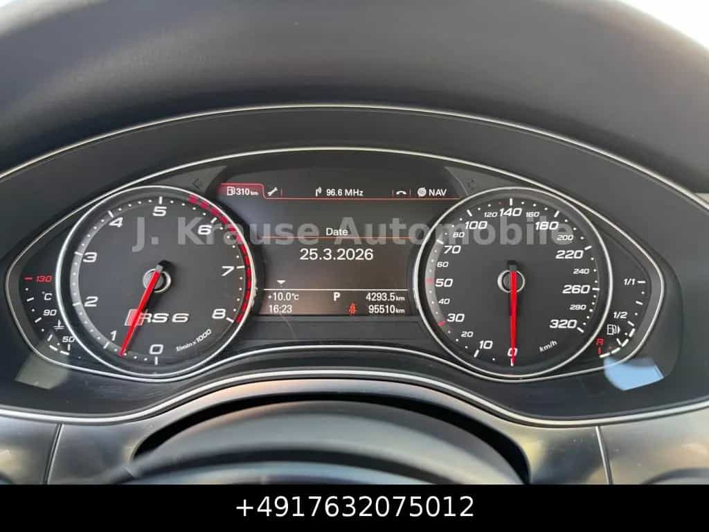 Audi RS6 Avant 4.0 TFSI Pano LED Keyl. 21Z 2.Hd 10/2013-photo-33