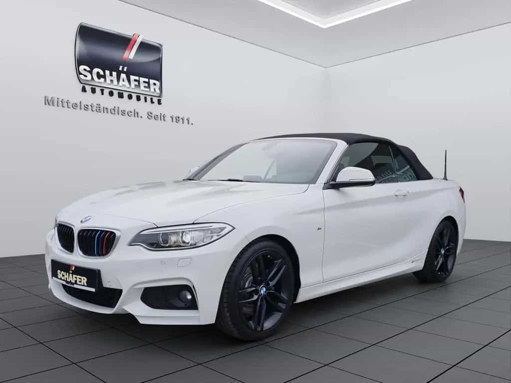 BMW 2 Cabrio 230 i M Sport/Bi-Xenon/Leder/PDC v+h 06/2017-photo-0