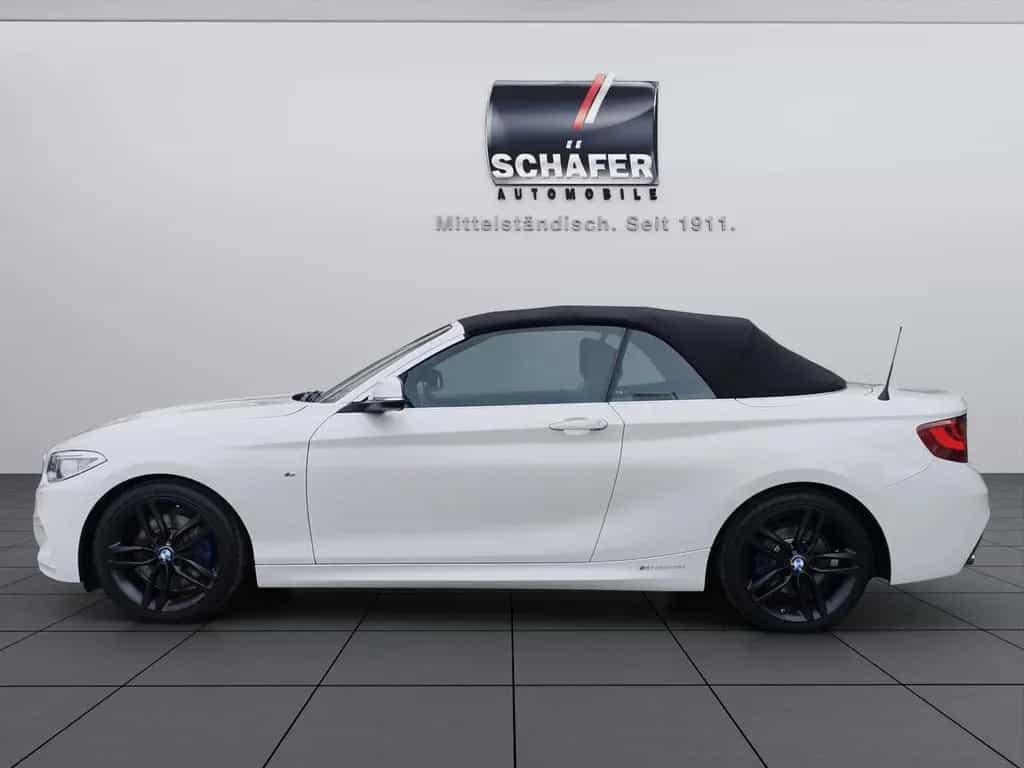 BMW 2 Cabrio 230 i M Sport/Bi-Xenon/Leder/PDC v+h 06/2017-photo-2