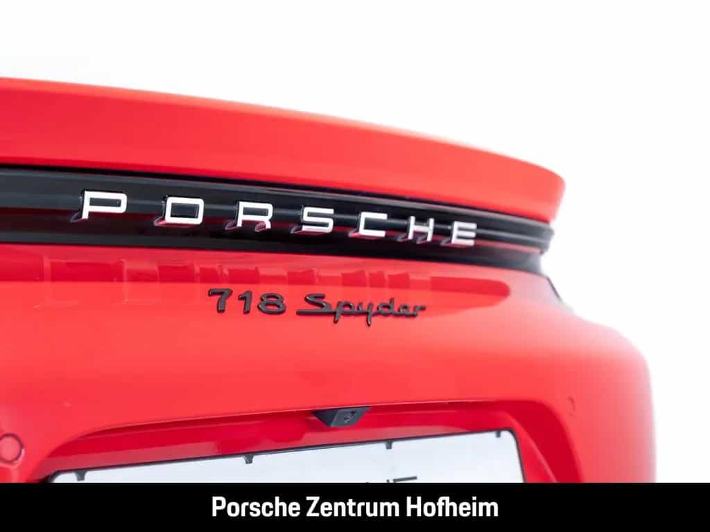 Porsche 718 Spyder Rückfahrkamera Sportabgas Sportsitze 11/2019-photo-9