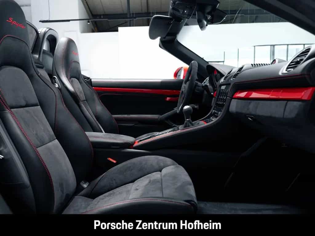 Porsche 718 Spyder Rückfahrkamera Sportabgas Sportsitze 11/2019-photo-12