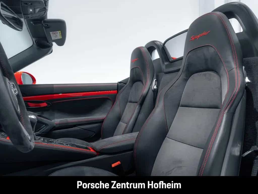 Porsche 718 Spyder Rückfahrkamera Sportabgas Sportsitze 11/2019-photo-2