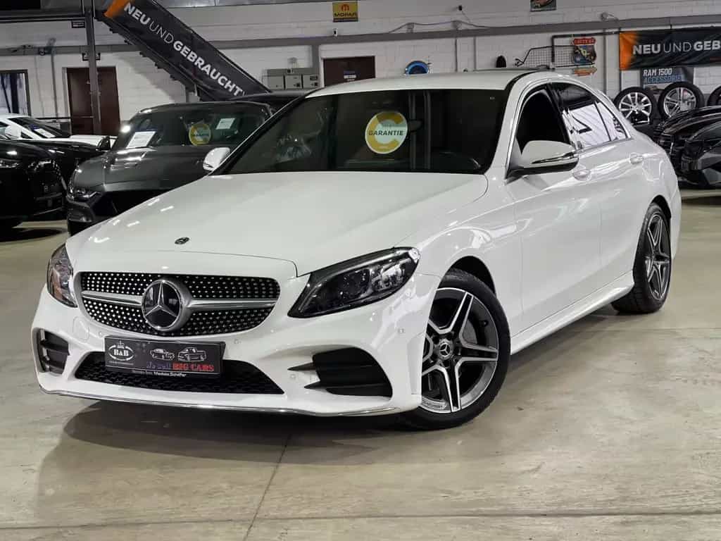 Mercedes-Benz C-Class 300+LIMOUSINE+AMG LINE+BURMESTER+SHZ+GARANTIE 10/2019-photo-0
