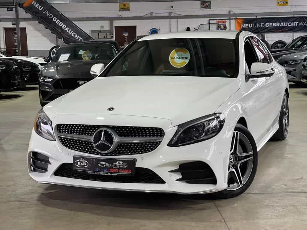 Mercedes-Benz C-Class 300+LIMOUSINE+AMG LINE+BURMESTER+SHZ+GARANTIE 10/2019-photo-2