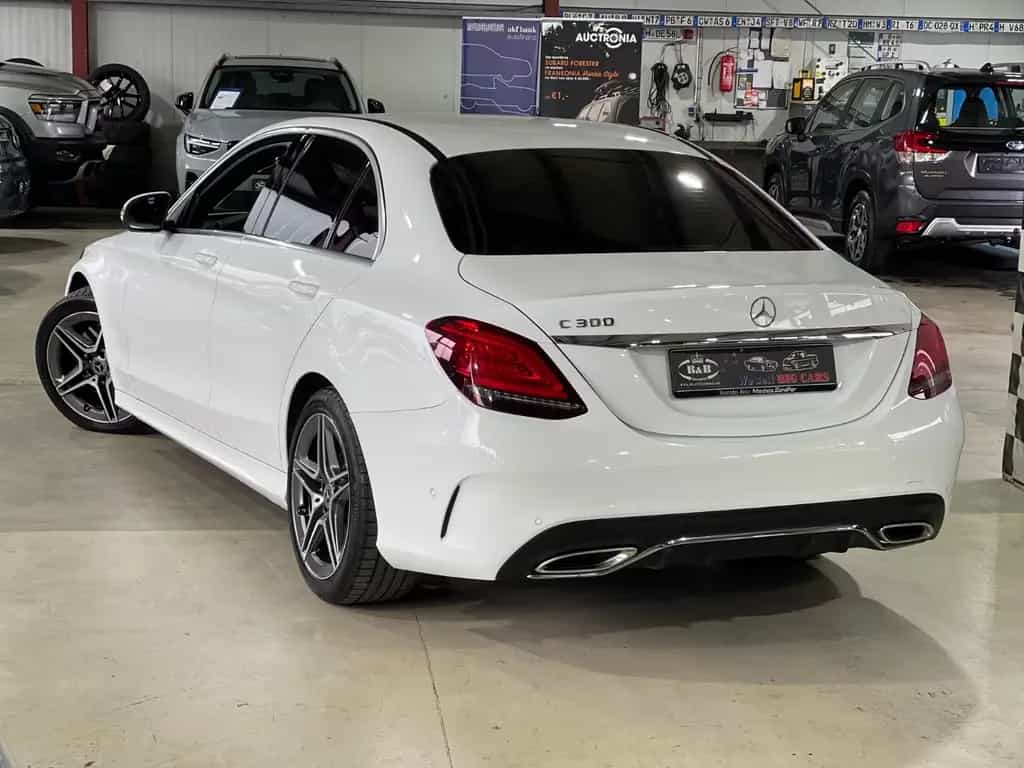 Mercedes-Benz C-Class 300+LIMOUSINE+AMG LINE+BURMESTER+SHZ+GARANTIE 10/2019-photo-5