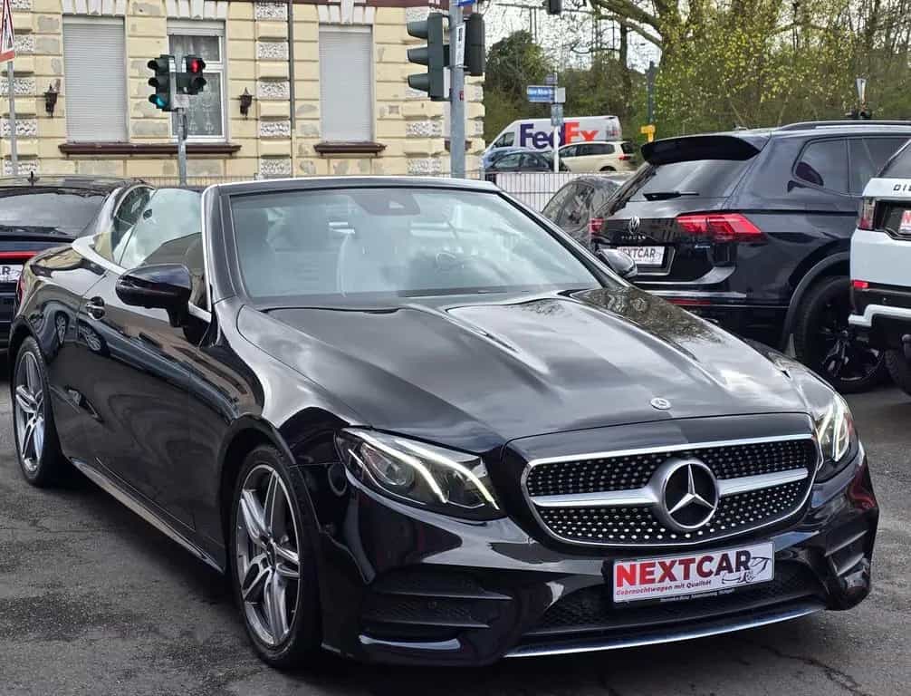 Mercedes-Benz E-Class 300 AMG-Line Cabrio|9G- tronic|360°|Burmest|Le 07/2018-photo-1