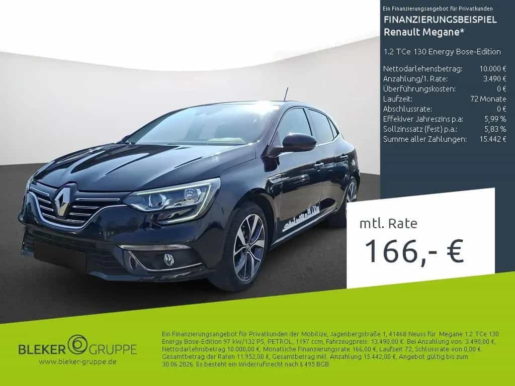 Renault Megane 1.2 TCe 130 Energy Bose-Edition 06/2017-photo-0