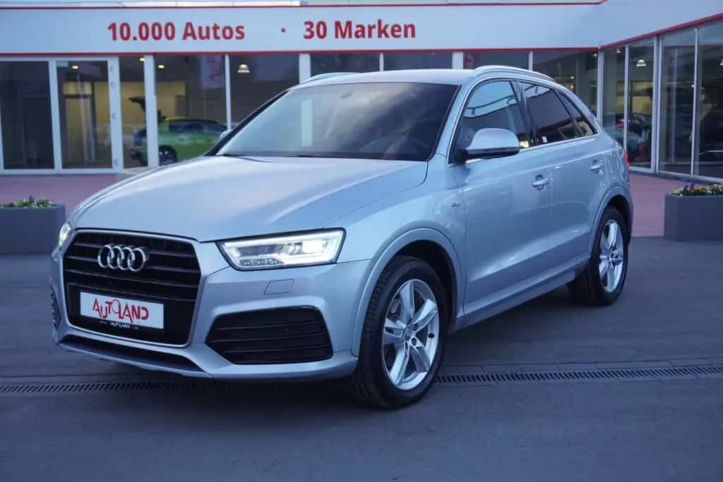 Audi Q3 1.4 TFSI design S-Line Totwinkel Navi LED AHK 03/2015-photo-0