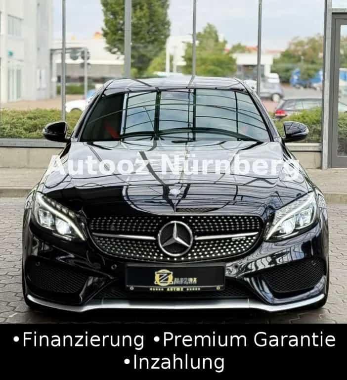 Mercedes-Benz C-Class 43AMG 4Matic*Burmaster*Carbon*Black*Unfallfrei 07/2016-photo-1