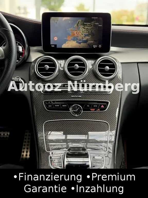 Mercedes-Benz C-Class 43AMG 4Matic*Burmaster*Carbon*Black*Unfallfrei 07/2016-photo-11