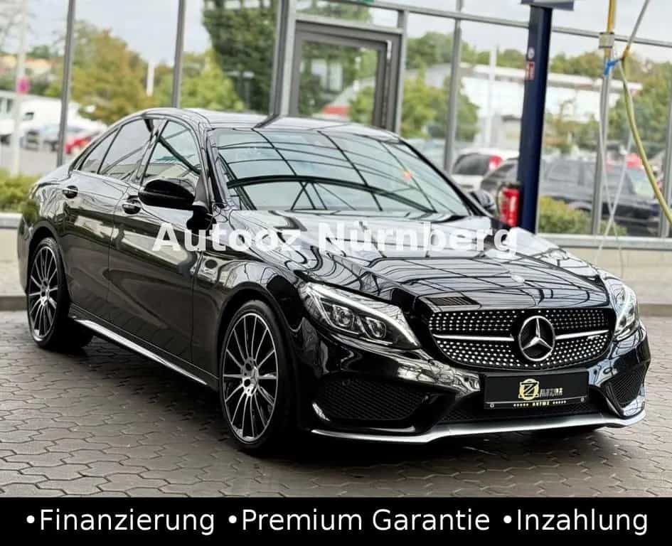 Mercedes-Benz C-Class 43AMG 4Matic*Burmaster*Carbon*Black*Unfallfrei 07/2016-photo-2