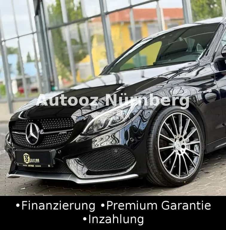 Mercedes-Benz C-Class 43AMG 4Matic*Burmaster*Carbon*Black*Unfallfrei 07/2016-photo-3