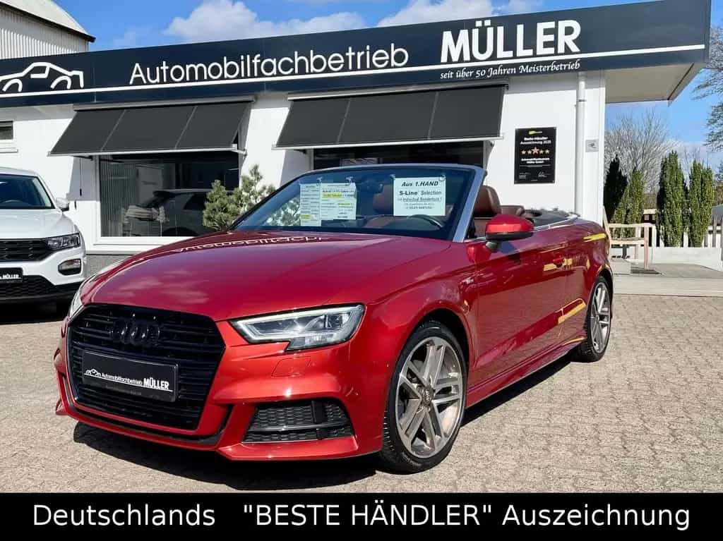 Audi A3 1.4 TFSI "S-LINE" Selection+NAVI+LED+1.HAND ! 06/2017-photo-0