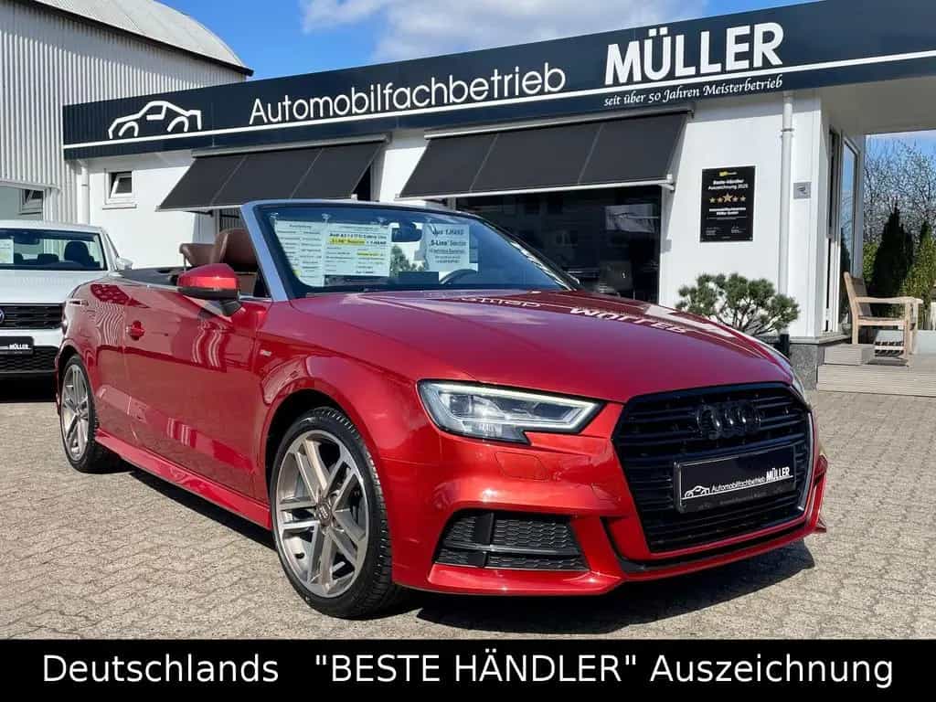 Audi A3 1.4 TFSI "S-LINE" Selection+NAVI+LED+1.HAND ! 06/2017-photo-1