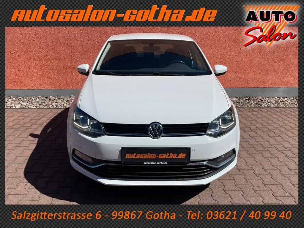 Volkswagen Polo V Lounge BMT LED+NAVI PDC LMR FON SHEFT 2Hd 11/2015-photo-1