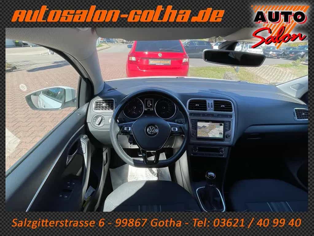 Volkswagen Polo V Lounge BMT LED+NAVI PDC LMR FON SHEFT 2Hd 11/2015-photo-14
