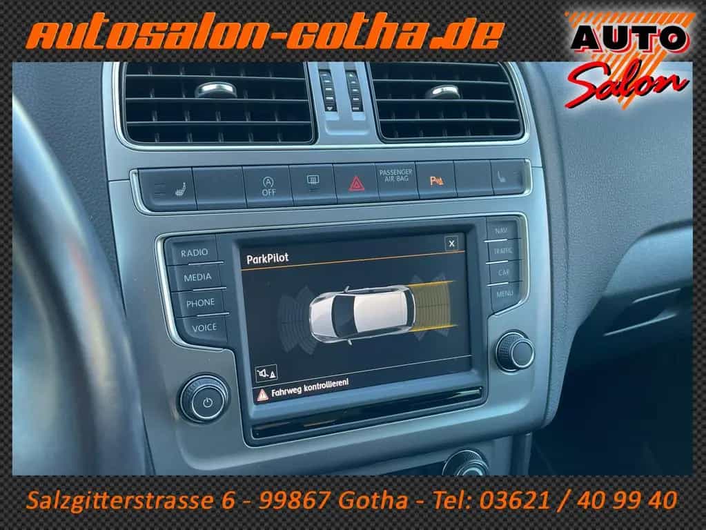 Volkswagen Polo V Lounge BMT LED+NAVI PDC LMR FON SHEFT 2Hd 11/2015-photo-19