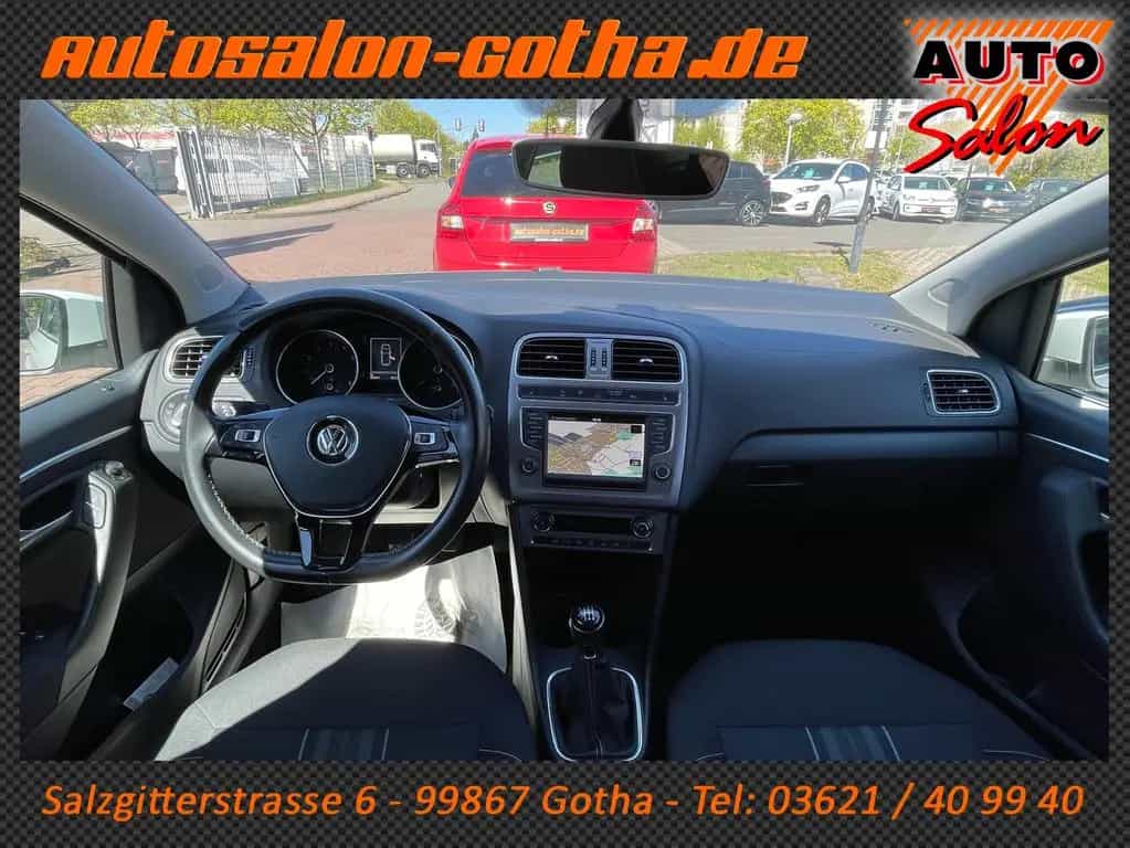 Volkswagen Polo V Lounge BMT LED+NAVI PDC LMR FON SHEFT 2Hd 11/2015-photo-8