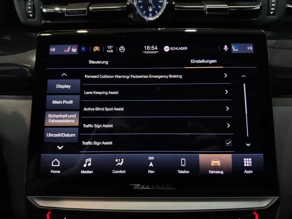 Maserati Quattroporte GT/SCHIEBD/LED/NAVI/ACC/SITZBELÜFTU 08/2022-photo-13