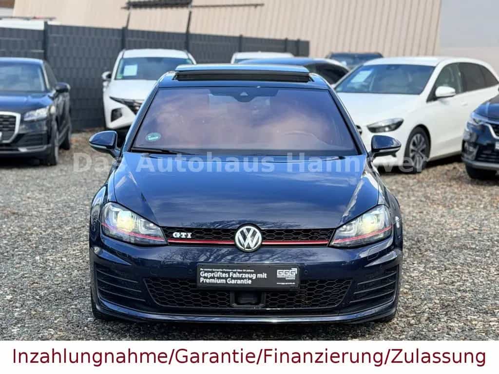 Volkswagen Golf VII Lim.GTI BMT 12 Monate Garantie/Panorama 12/2016-photo-1