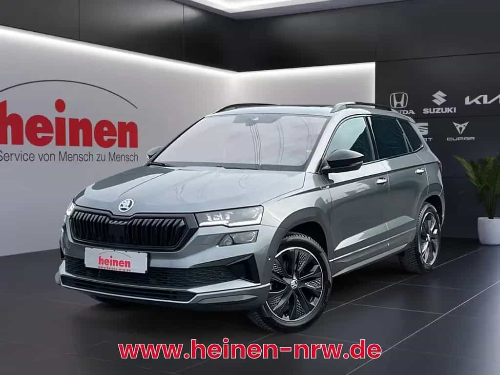 Skoda Karoq 2.0TSI 4x4 Sportline 360+AHK+Leder+Pano+SH 12/2022-photo-0