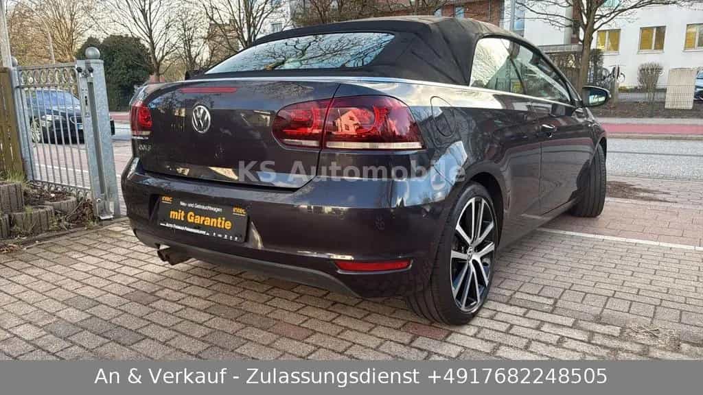 Volkswagen Golf VI Cabriolet Lounge BMT 09/2015-photo-2