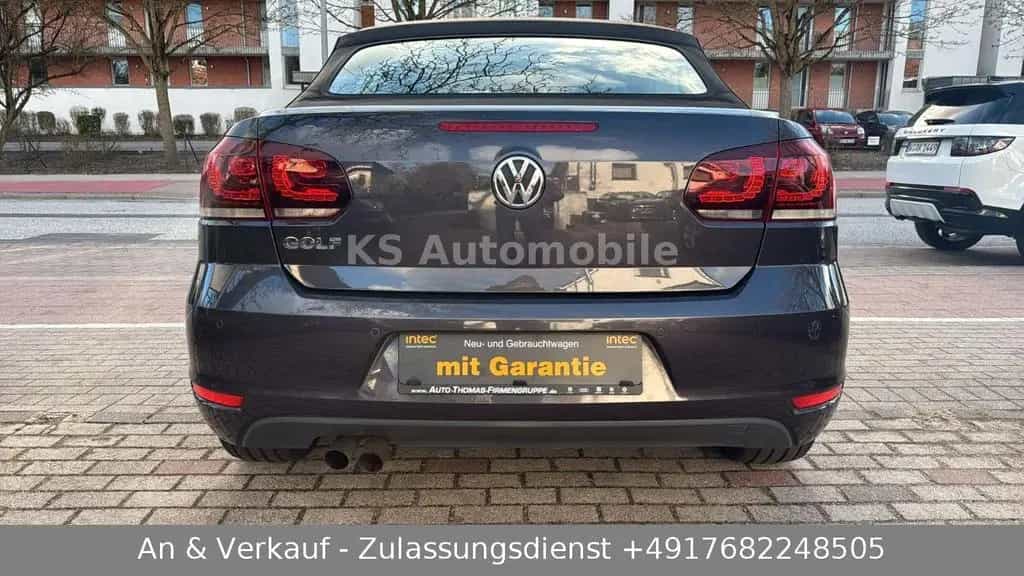 Volkswagen Golf VI Cabriolet Lounge BMT 09/2015-photo-3