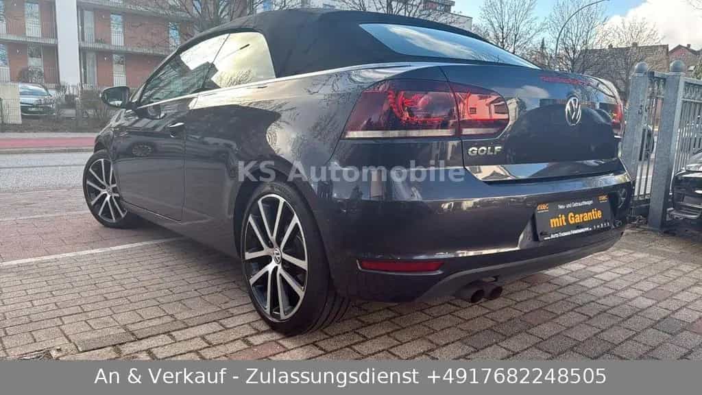 Volkswagen Golf VI Cabriolet Lounge BMT 09/2015-photo-4