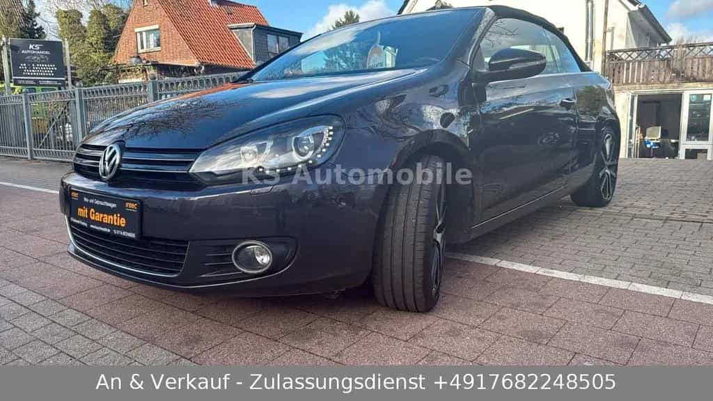 Volkswagen Golf VI Cabriolet Lounge BMT 09/2015-photo-6