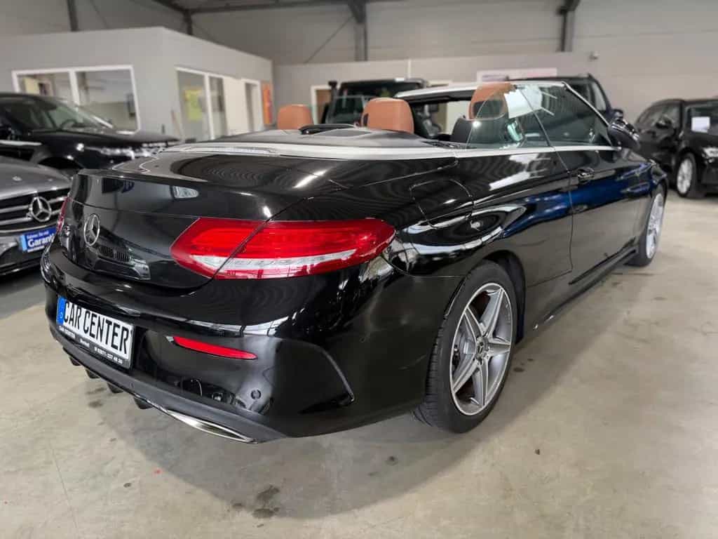 Mercedes-Benz C-Class 180 Cabrio AMG Line|Leder|Navi|Kamera|Airscarf 01/2018-photo-4