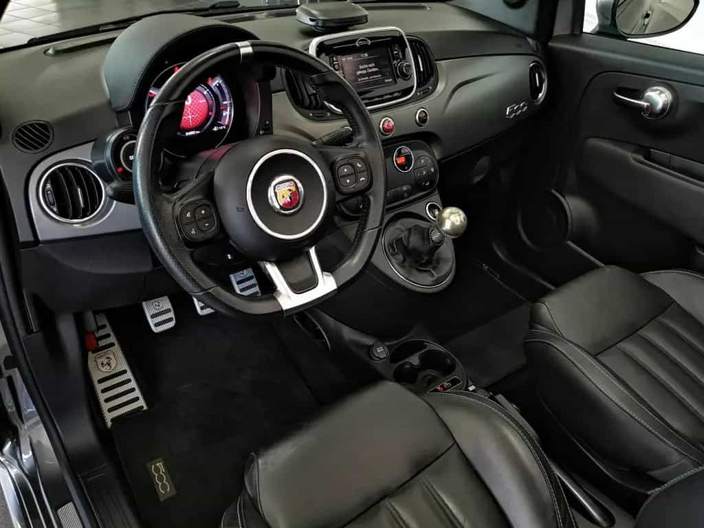 Abarth 595C Turismo Cabrio* Bicolore*Sport AGA*Leder 10/2016-photo-18