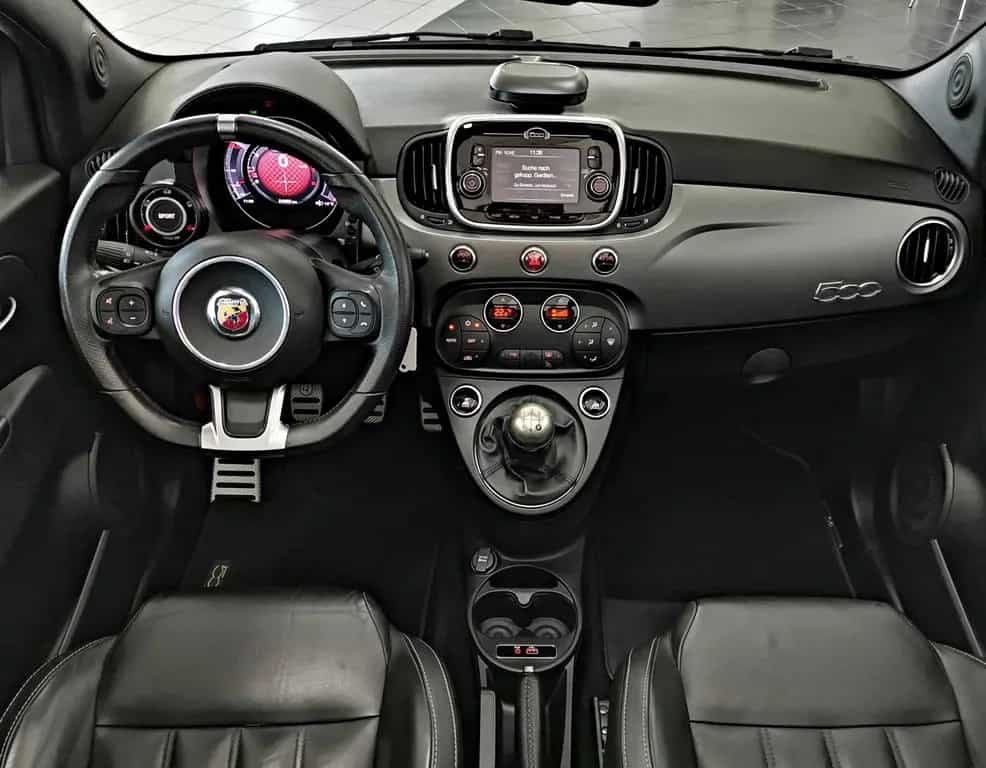 Abarth 595C Turismo Cabrio* Bicolore*Sport AGA*Leder 10/2016-photo-19