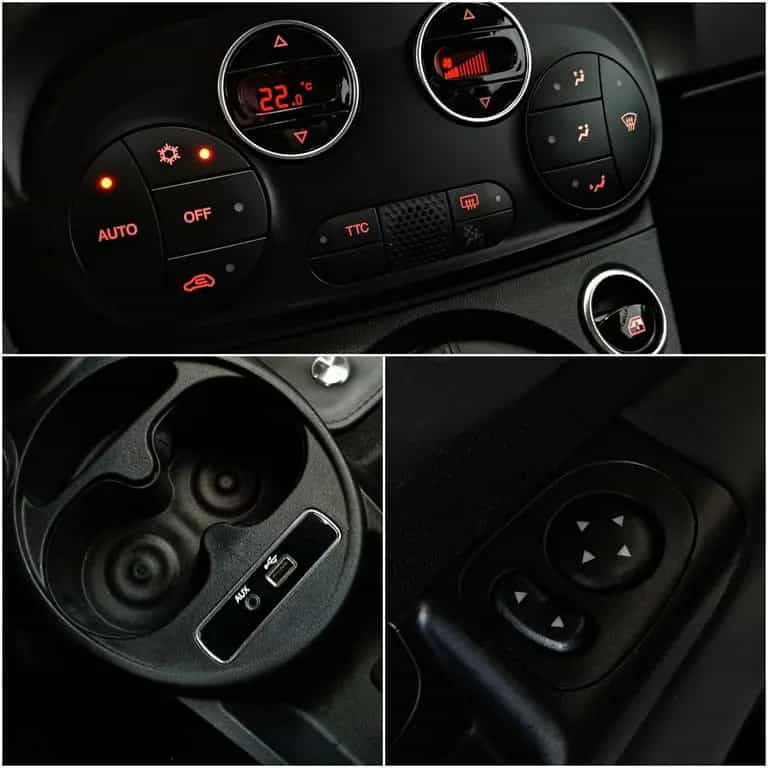 Abarth 595C Turismo Cabrio* Bicolore*Sport AGA*Leder 10/2016-photo-23