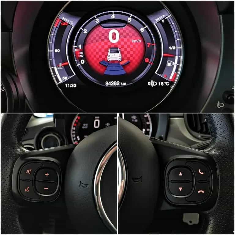 Abarth 595C Turismo Cabrio* Bicolore*Sport AGA*Leder 10/2016-photo-24
