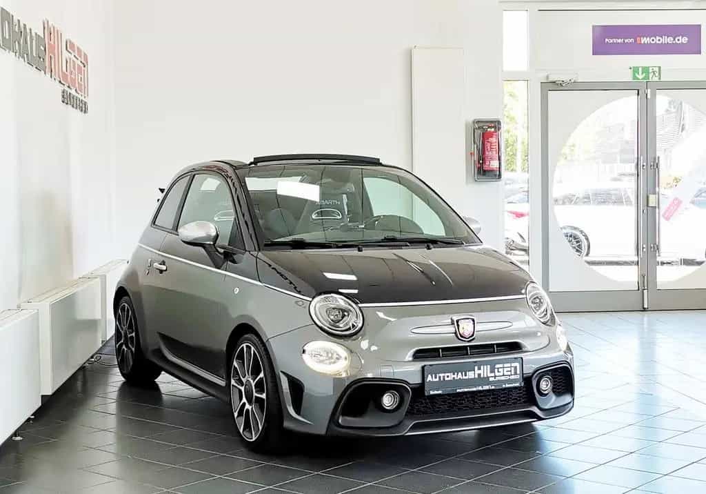 Abarth 595C Turismo Cabrio* Bicolore*Sport AGA*Leder 10/2016-photo-4